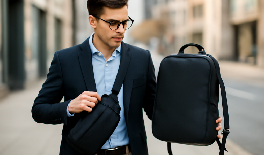 Perbandingan sling bag dan backpack untuk gaya urban di trotoar kota