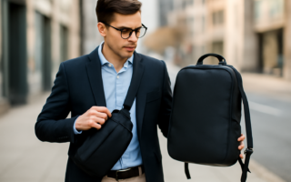 Perbandingan sling bag dan backpack untuk gaya urban di trotoar kota